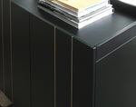 Brentburn Gold/Black Wood Accent Cabinet