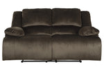 Clonmel Chocolate Microfiber Power Recliner Loveseat