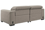 Mabton 2-Pc LAF Power Recliner Sectional