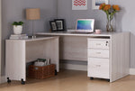 Simonetta White Oak Wood Desk