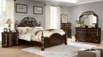 Theodor Brown Cherry King Bed (Oversized)