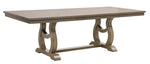 Vermillion Oak Wood Extendable Dining Table