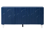 Deco Blue Wood Lacquer Buffet