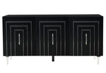 Famke Black Wood Lacquer Buffet