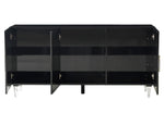 Famke Black Wood Lacquer Buffet