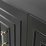 Famke Black Wood Lacquer Buffet