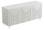 Famke White Wood Lacquer Buffet