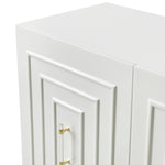 Famke White Wood Lacquer Buffet