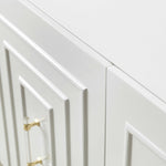 Famke White Wood Lacquer Buffet