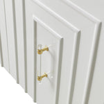 Famke White Wood Lacquer Buffet