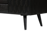 Valentina Rubbed Black Wood Buffet