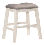 Timbre 2 Brown Fabric/Wood Counter Height Stools