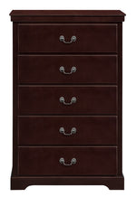 Seabright Cherry Wood 5-Drawer Chest