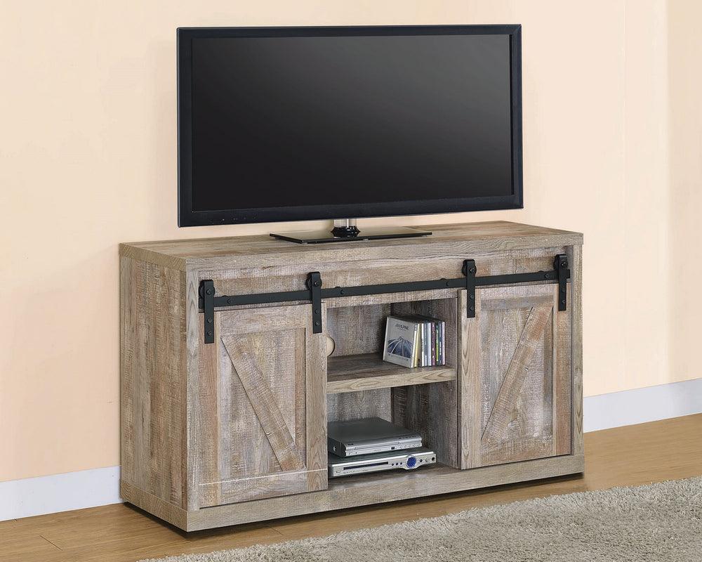 Willa Weathered Oak Wood 48" TV Console