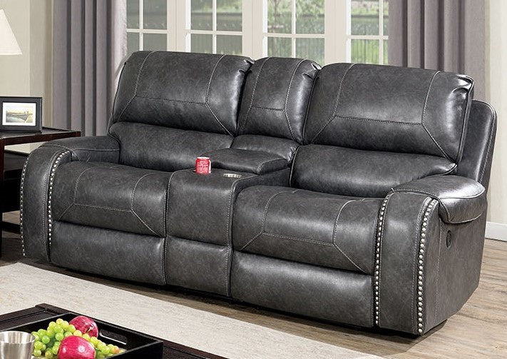 Walter Gray Manual Recliner Loveseat