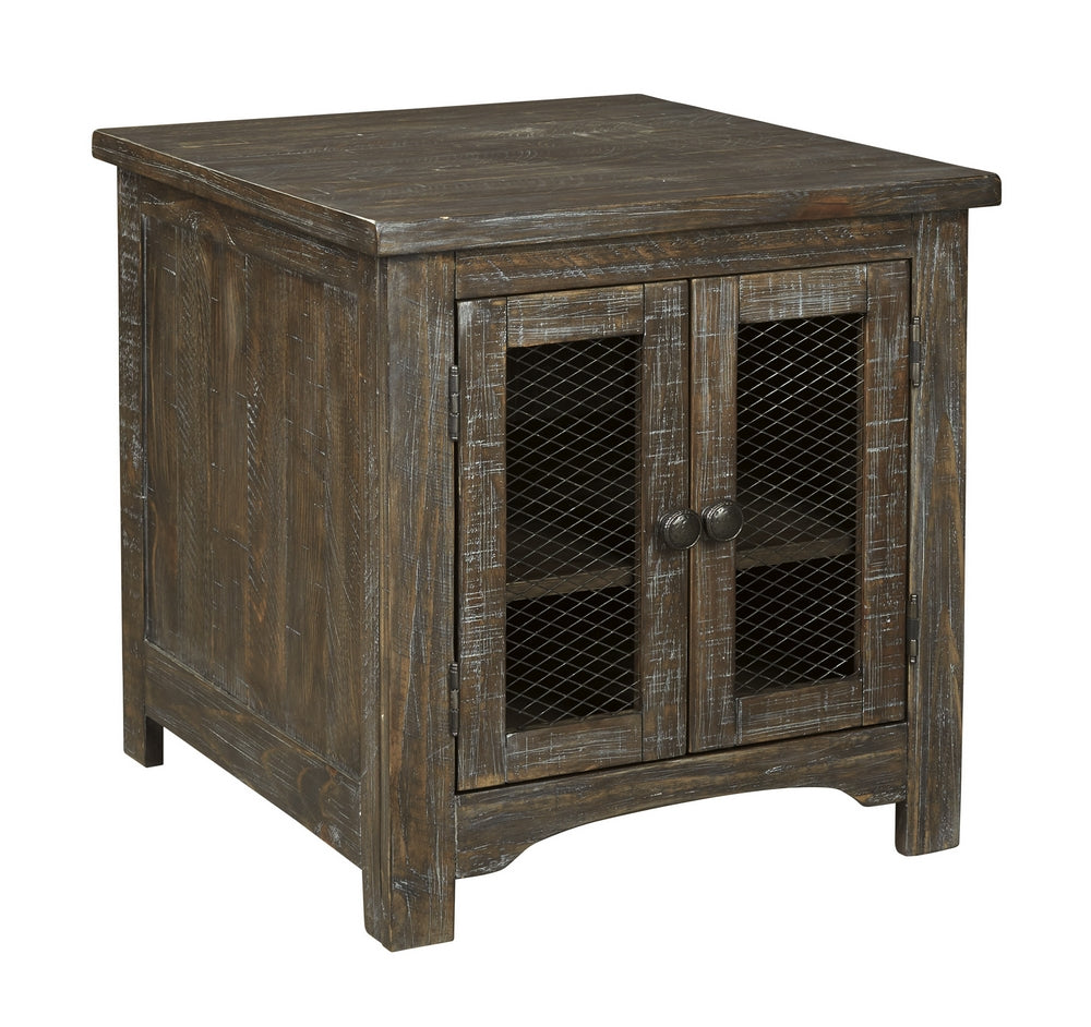 Danell Ridge Brown Wood End Table