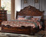 Sara Walnut Wood Queen Bed