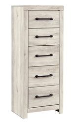 Cambeck Whitewash Wood Narrow Chest