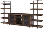 Starmore Brown Wood Entertainment Center