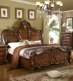 Dania Cherry Oak Queen Bed (Oversized)