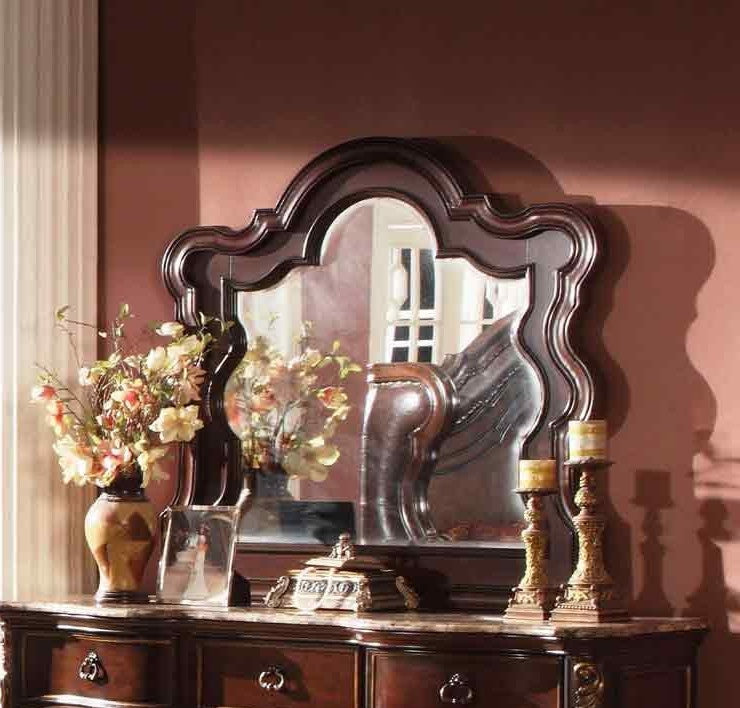 Imperial Cherry Wood Frame Mirror