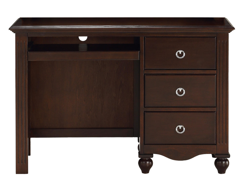 Meghan Espresso Wood Writing Desk