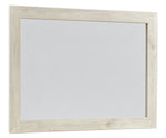 Cambeck Whitewash Wood Dresser Mirror