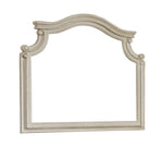 Realyn Chipped White Wood Dresser Mirror