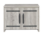 Abriale Grey Driftwood Accent Cabinet