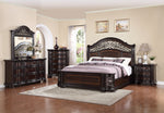 Allison Brown Cal King Bed (Oversized)