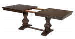 Anelie Walnut Wood Extendable Dining Table