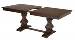 Anelie Walnut Wood Extendable Dining Table