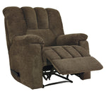 Annaliese Brown Chenille Fabric Manual Recliner