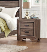 Beechnut 6-Pc Light Elm Wood Full Bedroom Set