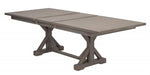 Bruna Gray Wood Extendable Dining Table