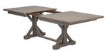 Bruna Gray Wood Extendable Dining Table