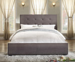 Cadmus Gray Fabric Upholstered Full Bed