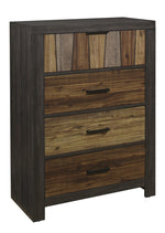 Cooper Multi-Tone Wire Brushed Finishes Wood Chest