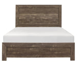 Corbin 4-Pc Rustic Brown Wood Queen Bedroom Set