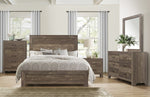 Corbin Rustic Brown Wood Cal King Bed