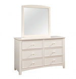 Omnus White Wood Dresser