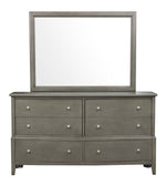 Cotterill Gray Wood Frame Dresser Mirror