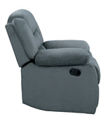 Discus Gray Fabric Manual Recliner