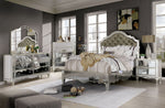 Eliora Silver Cal King Bed (Oversized)