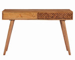 Hattie Natural Brown Wood Console Table