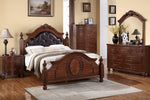 Katalin Cherry Wood 7-Drawer Dresser