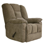 Kaylene Brown Chenille Fabric Manual Recliner