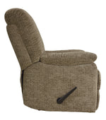 Kaylene Brown Chenille Fabric Manual Recliner