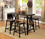 Lainey 2 Medium Oak Counter Height Stools