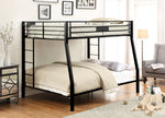 Limbra Sandy Black Metal Full XL/Queen Bunk Bed